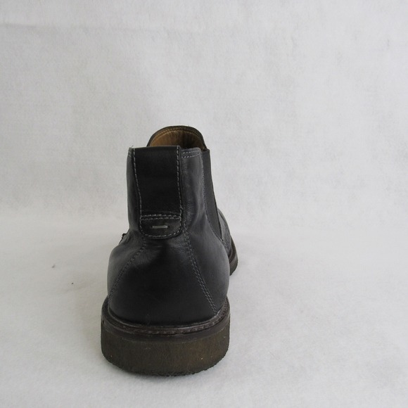 JOHNSTON MURPHY BLACK LEATHER CHELSEA BOOTS Mens 12 M main image 7